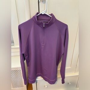 Holderness & Bourne Quarter-Zip Pullover; Size: Medium/Tailored Fit
